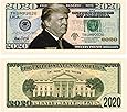 Donald Trump 2020 Re-Election - Pack of 50 - Presidential Dollar Bill - Limited Edition Novelty Dollar Bill. Full Color Front & Back Printing with Great Detail. Novelty Dollar Bill