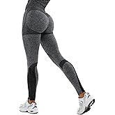 Bona Fide Premium Quality High Waist Seamless Leggings for Women - Workout Butt Lifting Leggings with Tummy Control for Gym