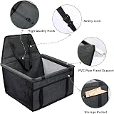 Wodondog Dog Car Booster Seat 40x32x25cm Oxford Cloth Small Pets Travel Carrier view 2