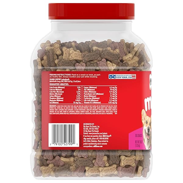 MILK-BONE FLAVOR SNACKS DOG TREATS MINI 36 OUNCE