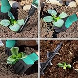 PTPTRATE Earth Auger Drill Bit Planter Digger Garden Planting Tool 8x30cm view 9
