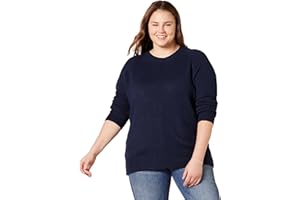 Amazon Essentials Women's Regular-Fit Soft Touch Long-Sleeve Crewneck Sweater