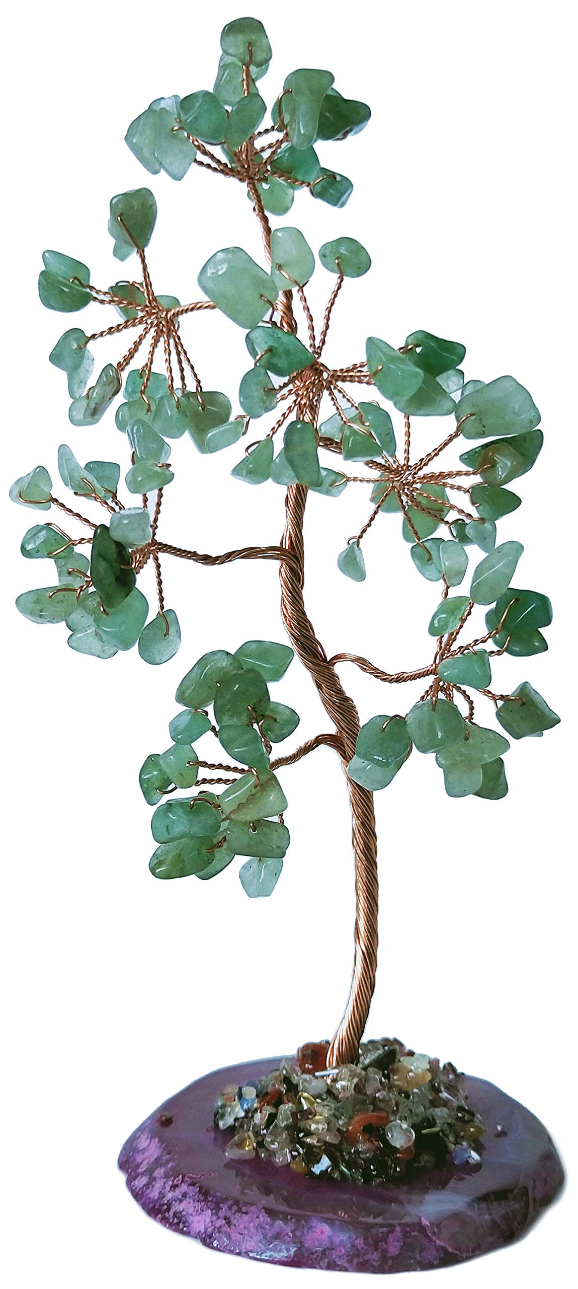 Mina Heal Healing Crystals Tree/Bonsai Tree for Home Decor, Room Decor and Office Desk, Spiritual Gifts for Energy Healing, Good Luck Gifts for Wealth & Prosperity, and Decorative Home Accessories