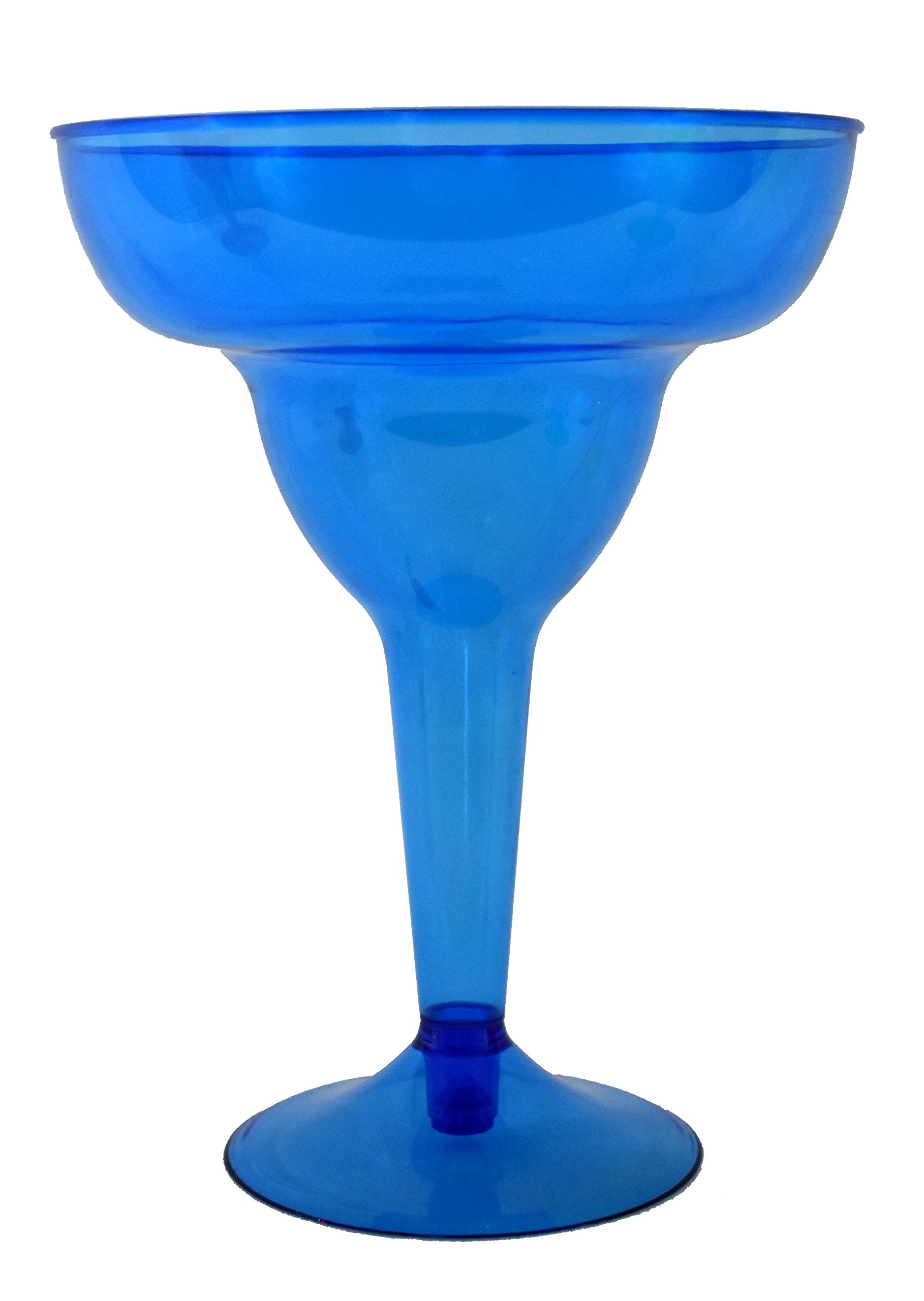 KINREX Margarita Plastic Glasses Set Disposable Cinco de Mayo Cups