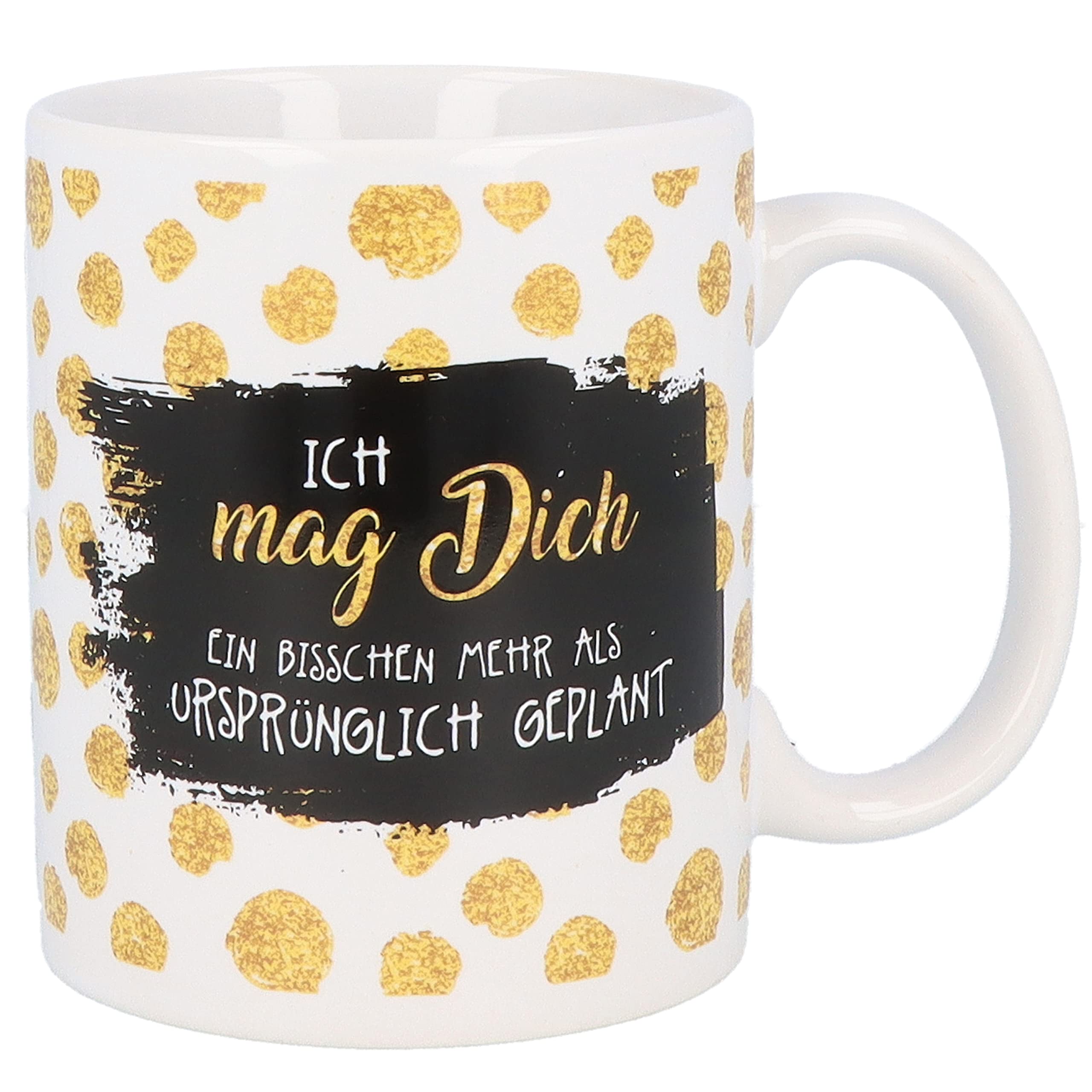 Mug with Saying - Love Mug - Declaration of Love, Wedding Gift, Gift Mug - Mug with Handle - Coffee Mug - Saying Mug (Mag Dich More)