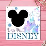 Pixie's Gifts Days Until Disney Chalkboard Plaque 18cm x 18.5cm view 6