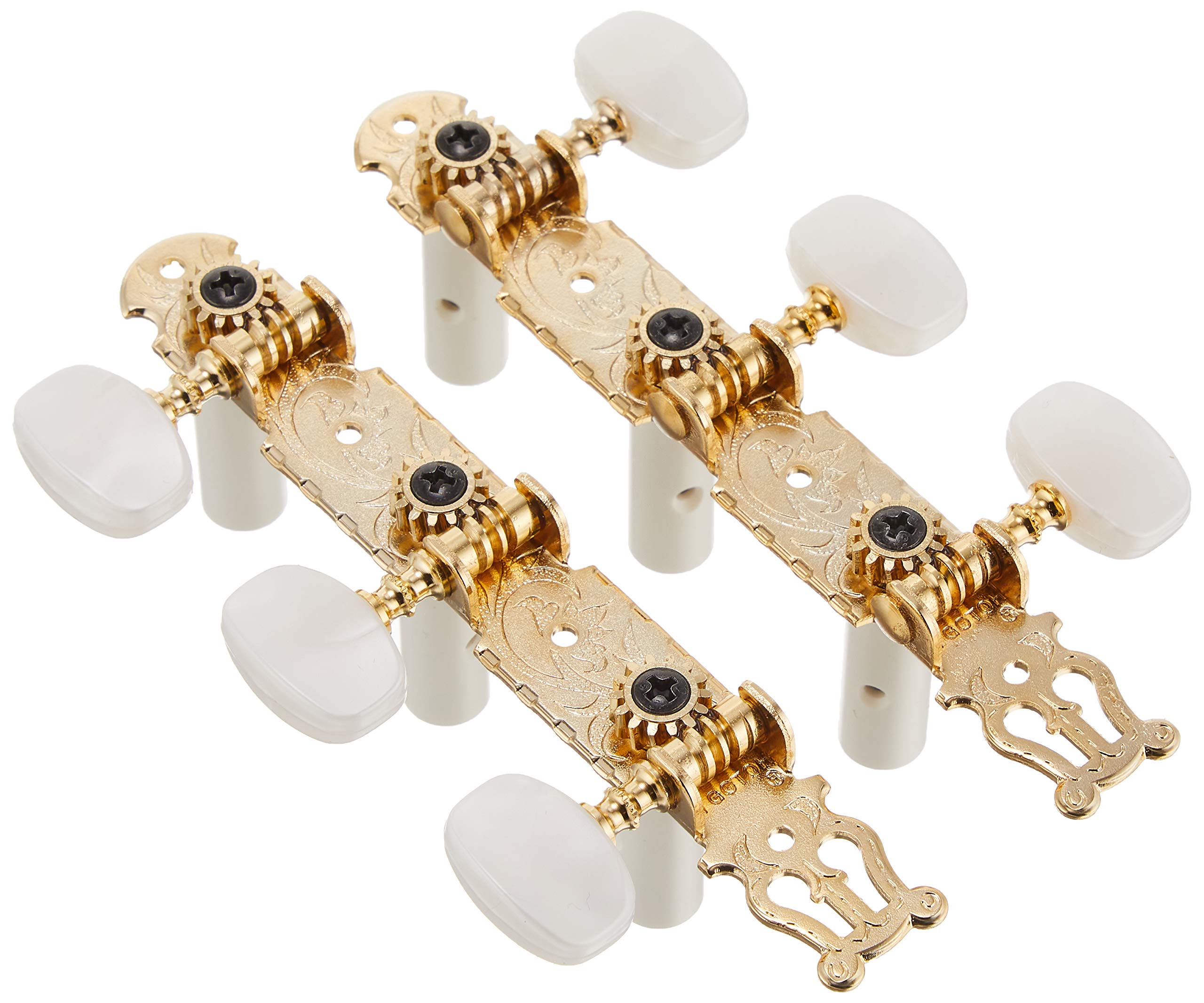 SCUD GOTOH クラシックギター用ペグ、35G420後継モデル、35mmピッチ、フラッシュゴールド(35G-450FGX) 35G450FG商品画像