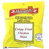 Howard's Crispy Fried Chicken Skins - Chicharrones de Pollo, 1.5oz, Pack of 4
