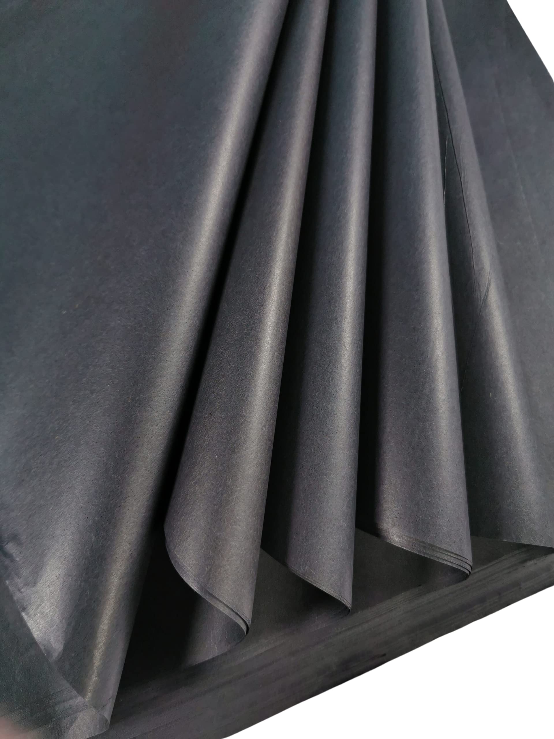 Black Tissue Paper 25 Large Sheets 70 x 50 cm – Acid Free Wrapping Tissue Paper for Gift Wrap, Packing, Crafts & Storage