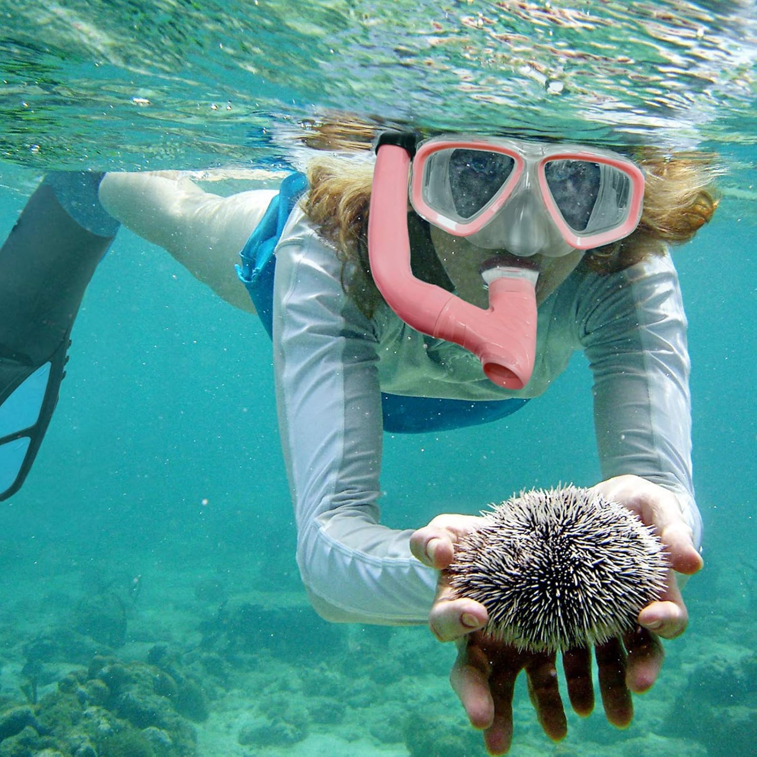OMGear Diving Goggles and Snorkel Set for Kids Junior Youth Children Swim Mask Snorkel Combo Child Scuba Dive Mask Snorkeling Equipment(Pink) : Sports & Outdoors