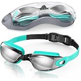 Aegend Swim Goggles, Swimming Goggles No Leaking Full Protect Adult Youth