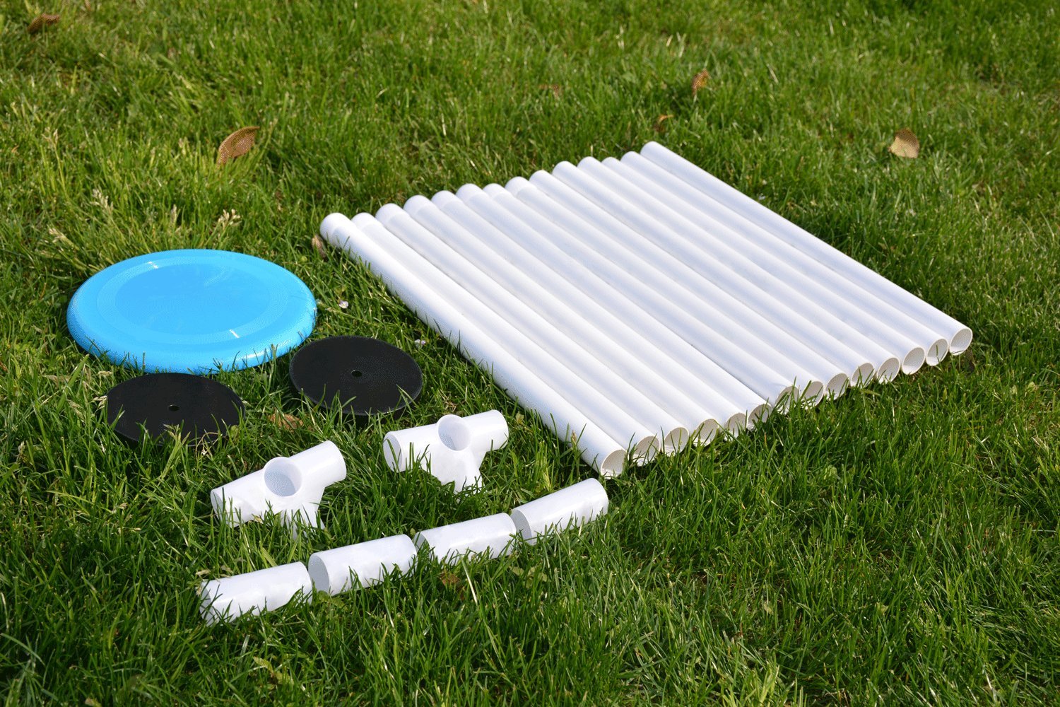 Amazoncom ROPODA Flying Disc Frisbee Game Set Disc Pole Disc