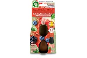 Airwick Essential Mist Air Freshener Plug In refills, Refreshing Watermelon & Berries, Infued with natural essential oils for