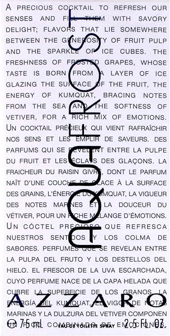 Azzaro Aqua Frost Agua de Colonia - 75 ml