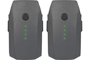 Satonaka 2 Pack Mavic Pro Battery, FB1-3830mAh-11.4V Intelligent Flight Replacement Batteries for DJI Mavic 1 Pro, Platinum, White（Not for Mavic 2 Pro Drone）