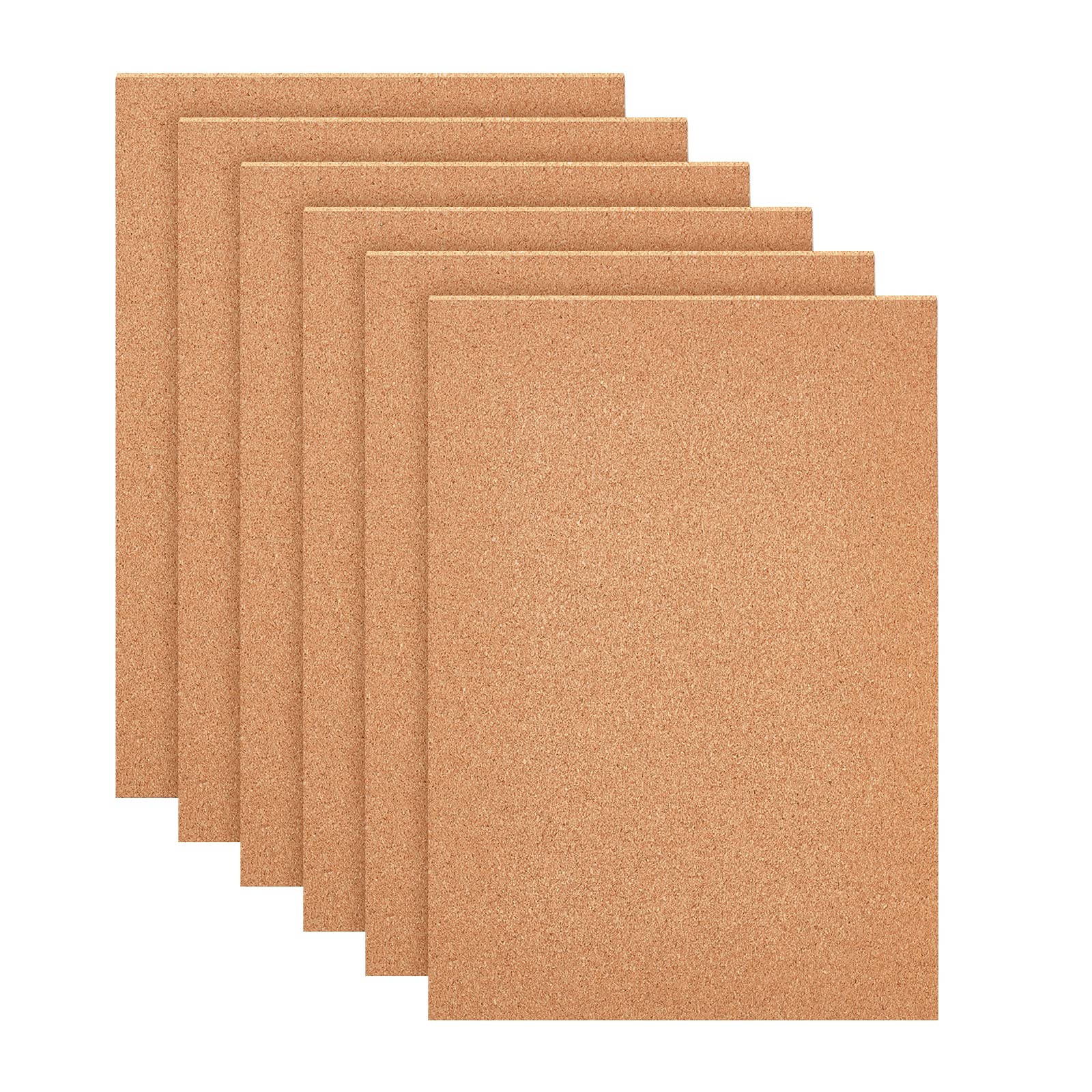 BENECREAT 20 Pack A4 Size Cork Sheets 30x21cm Cork Tiles Cork Mat 1mm Thick for Wall Decoration, Party and DIY Crafts