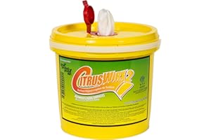CitrusWirx Disinfectant Wipes Bucket, 460 Wipes
