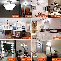 Leools E26 LED Bulb 6W Equivalent e26 led Bulb 60