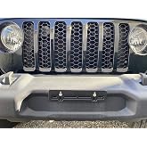 Front Bumper License Plate Bracket Compatible with Jeep 2000-2026, Plate Holder Set w 6 Unique Screw Bolts &amp; Wrench Kit, License Tag Mounting Kit, Quality Plate Holders, Car Accessories