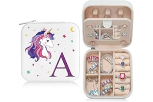 Parima Valentines Day Gifts for Kids - Personalized Gift | Valentines Day Gift Toddler Kid Girl | Unicorn Gift | 4-16 Year Old Girl Gift | Valentines Box Kid | Kid Jewelry Box | Customized Gift | A