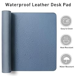 Aothia Leather Desk Pad Protector, Office