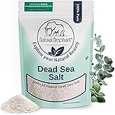 Natural Elephant Dead Sea Eucalyptus Mint Bath Salt - Bathing and Foot Soak for Energizing and Refreshing 100% Pure with Organic Eucalyptus Mint Essential Oil Medium Coarse Grain (1 lb (16 oz) Bag)