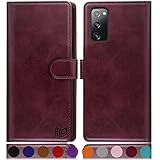 SUANPOT for Samsung S20 FE Leather Wallet case with