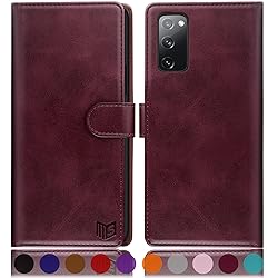 SUANPOT for Samsung S20 FE Leather Wallet case with