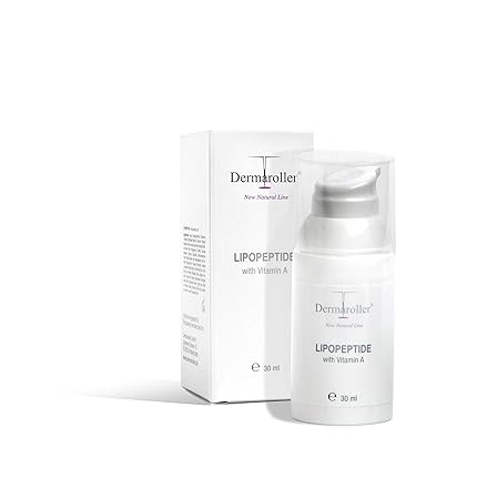 Dermaroller New Natural Line Lipopeptide Creme, 1er Pack (1 x 30 ml)