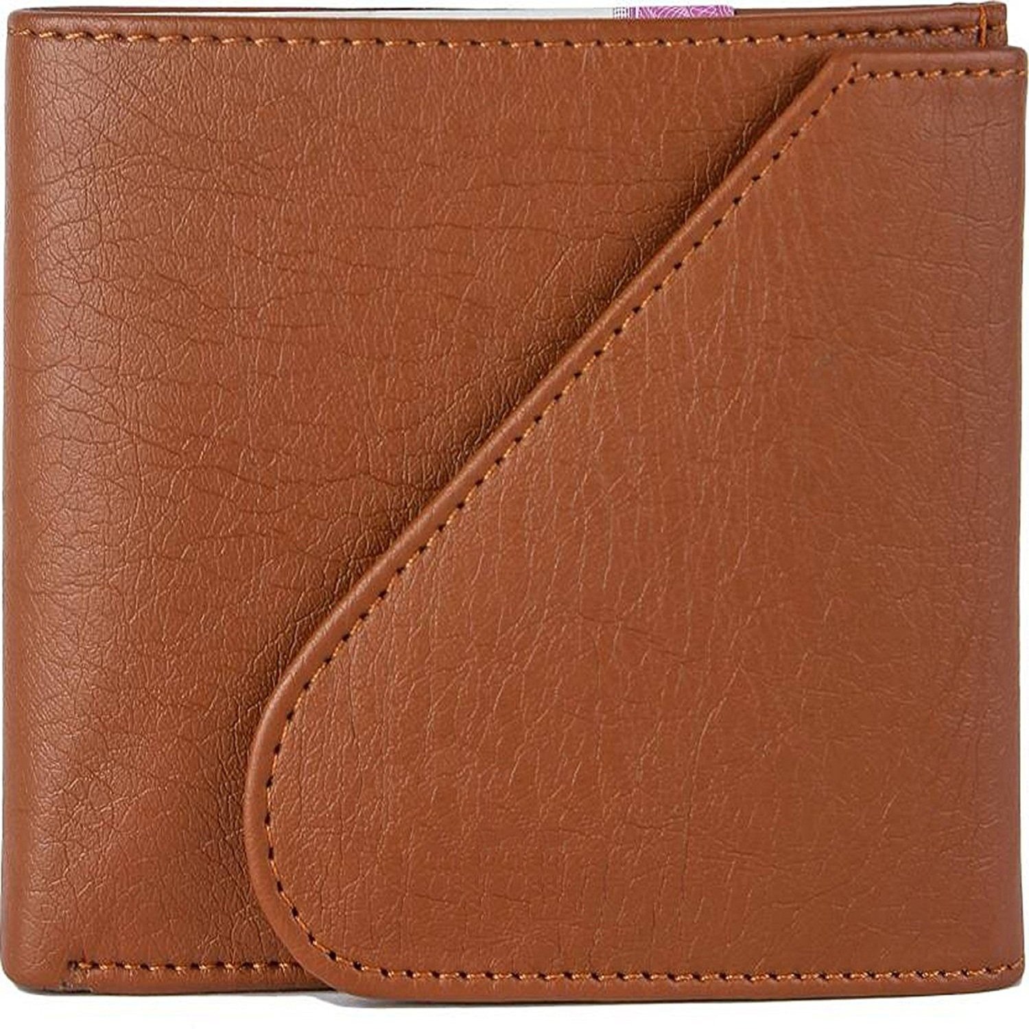 brown mk wallet