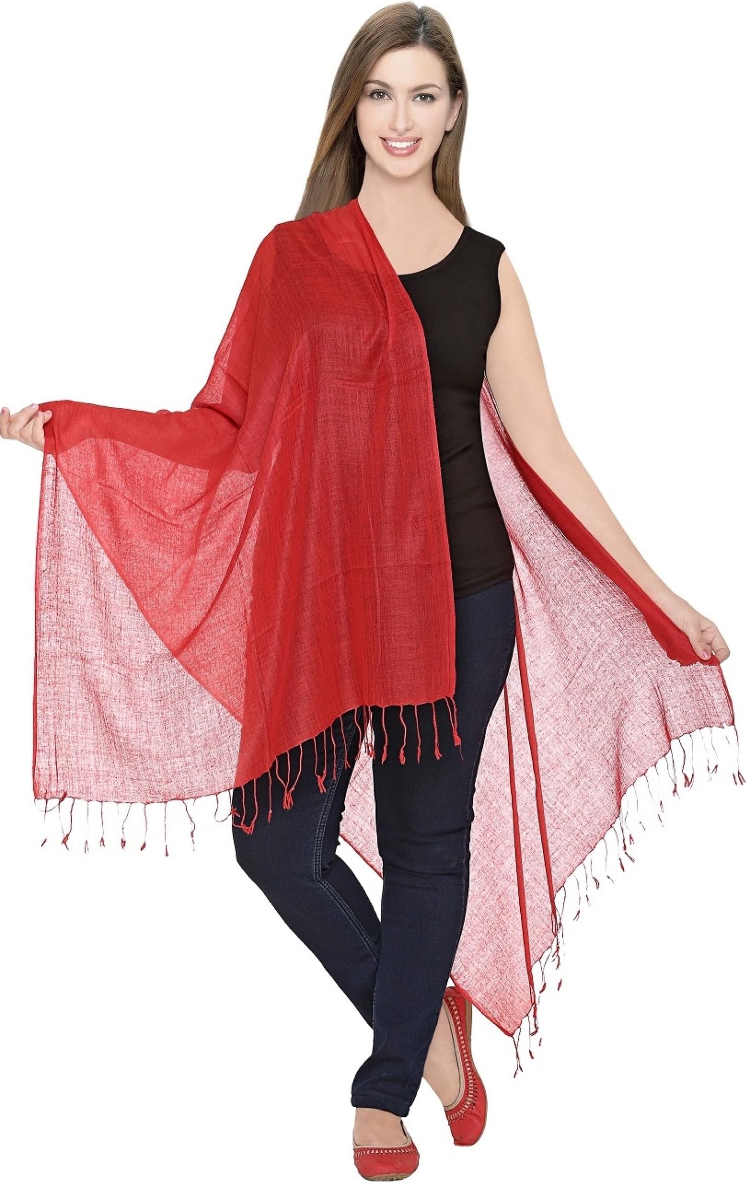 World of ShawlsLuxurious Kashmiri Wool & Silk Pashmina Shawl Wrap Scarf - 11 Colours Available