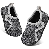 FEETCITY Baby Boys Girls First Walking Shoes Infant Sneakers Crib Shoes Breathable Lightweight Slip On Shoes