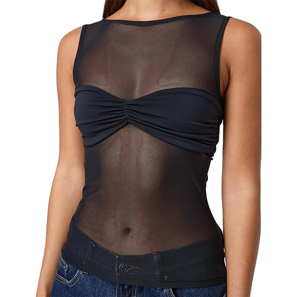 SLY　SHEER SQUEEZE CAMI TOPS SLY | SHEER SQUEEZE CAMI トップス (キャミソール ) |SHEL'TTER