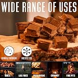 Topline Natural Wood Eco Fibre Firelighters 224 Odourless Cubes for Wood view 3