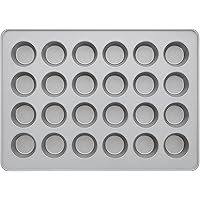 Wilton Baker's Best Non-Stick Bakeware Muffin Pan, 24-Cup, Steel