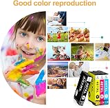 LeciRoba 407XL Ink Cartridges for Epson WF-4745DTWF 1 Black 1 Cyan 1 Magenta 1 view 8