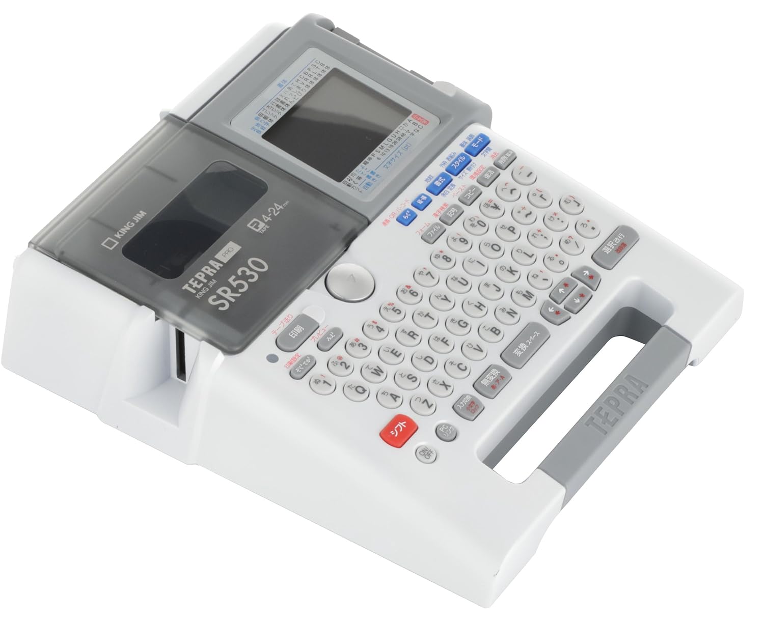 KING JIM SR530 テプラ Pro qrコード作成 4-24mm対応