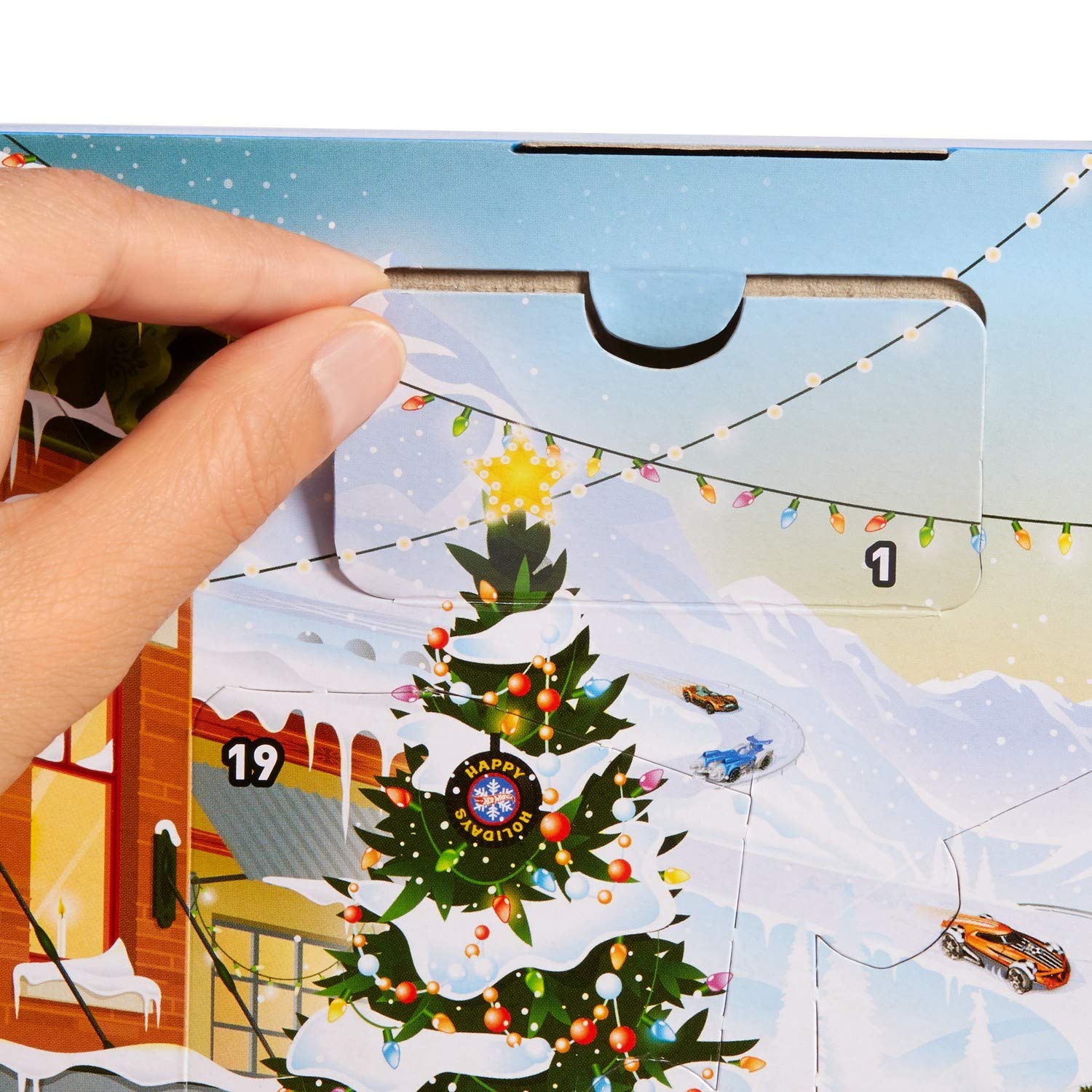 Hot Wheels FYN46 2019 Advent Calendar Vehicles - Image 8