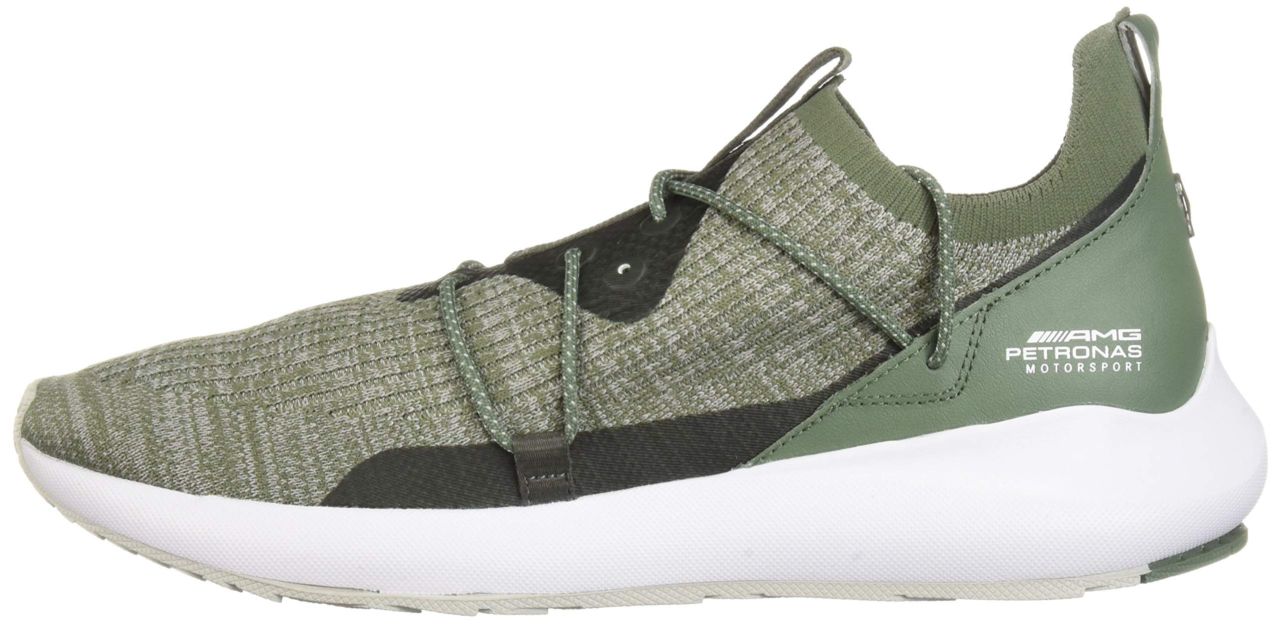 PUMA Men's Evo Cat II Sock Lace LH Sneaker, Laurel Wreath White