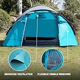 Portal 4 Person Tent with Porch 4000mm Waterproof Dome Camping Tent view 6