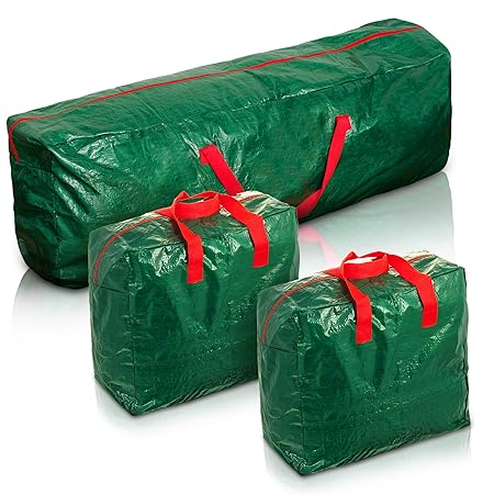 Fineway 3pcs Extra Large Christmas Xmas Tree Decorations Long