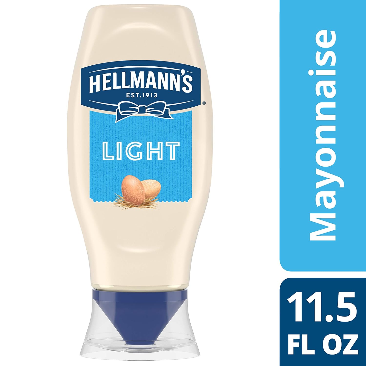 Hellmann's Light Mayonnaise, Squeeze, 11.5 oz