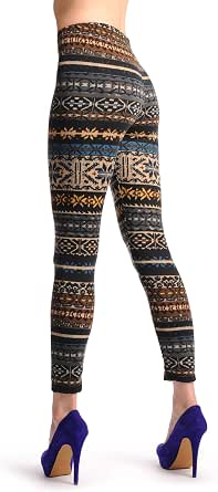 Grey, Blue, Brown \u0026 Black Aztec 