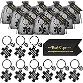 Equsion Employee Appreciation Gifts Bulk Inspirational Keychain with Thank You Tag for Team Coworker Staff Nurse Group Office