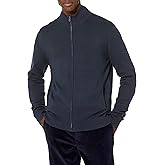 Amazon Essentials Men's Full-Zip Cotton Sweater