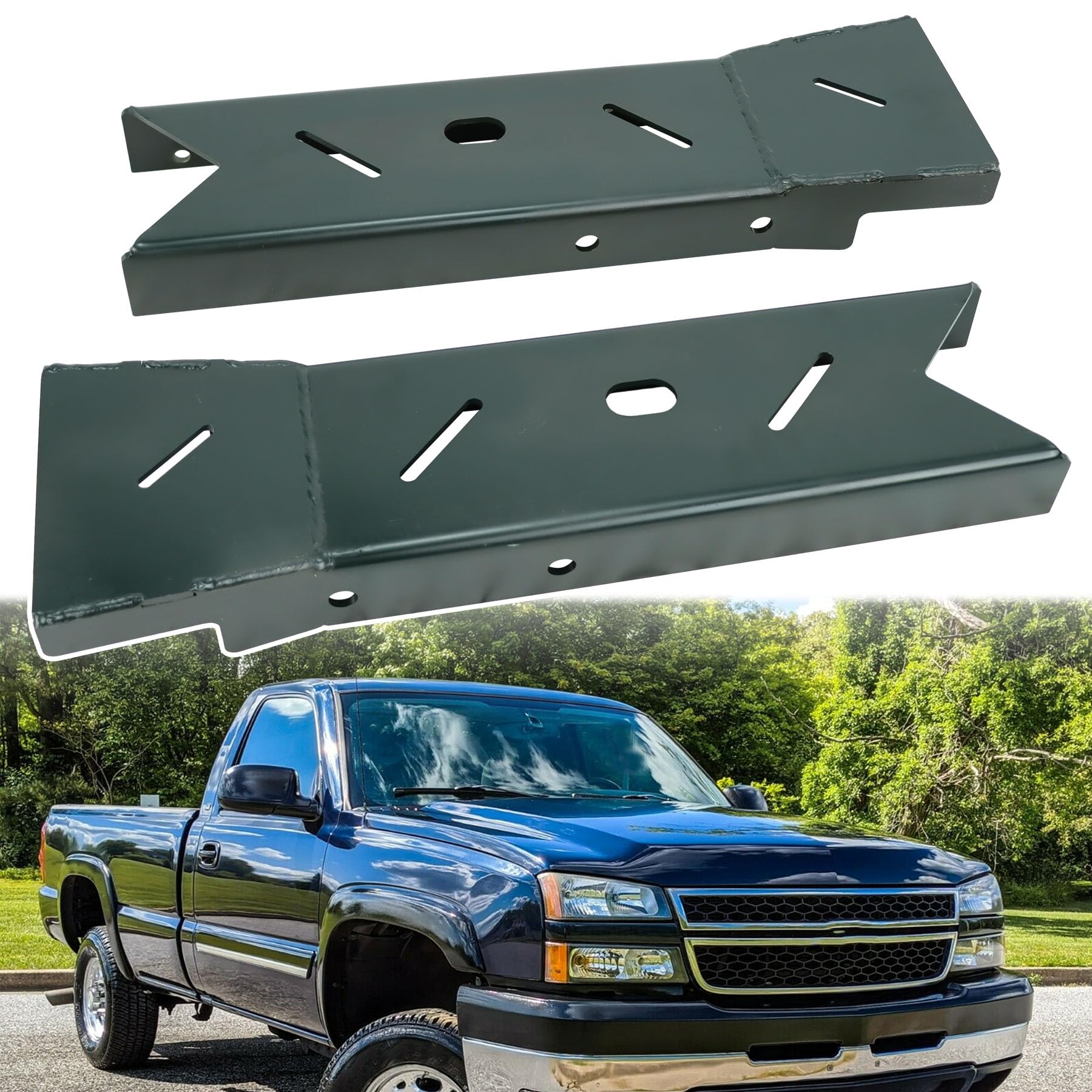 Photo 1 of Mountainpeak Over-Axle Frame Rust Repair Kit Fit for 1999-2006 Chevy Silverado and GMC Sierra 1500 6ft Truck Bed Frame Repair Kit
