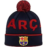 Icon Sports Officially Licensed FC Barcelona Beanie - Unisex Adult