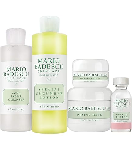Amazon.com : Mario Badescu Acne Control Face Kit with Facial
