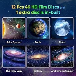 Galaxy Projector for Bedroom, HD Image Star