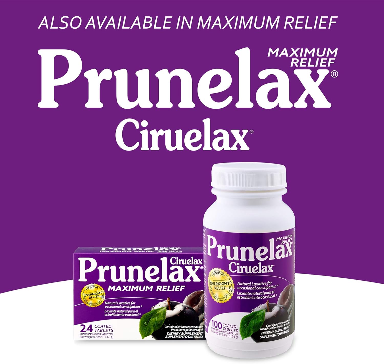 Prunelax Tablets, 150 Count: Health & Personal Care